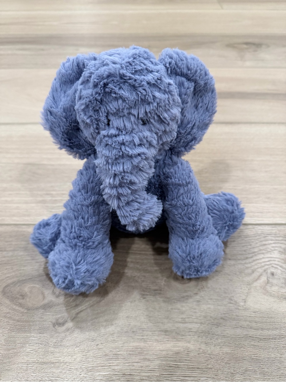 JELLYCAT Fuddlewuddle Blue Elephant Plush Retired Stuffed Animal